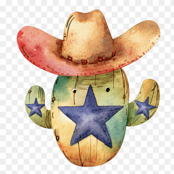 texas cactus clipart