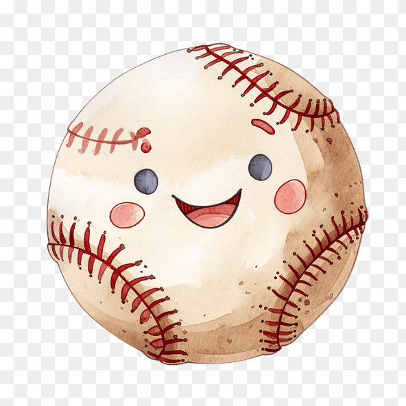 Cute Baseball Clipart