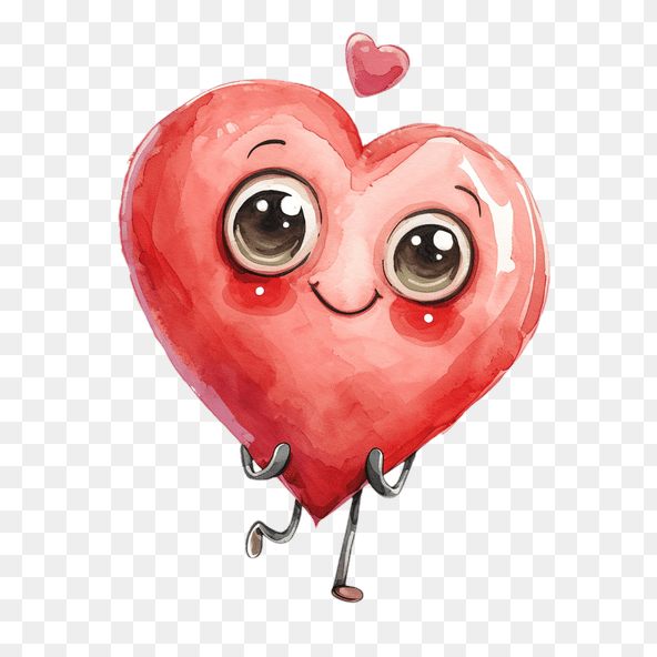kawaii Heart Clipart