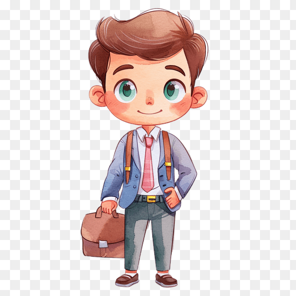 business boy clipart