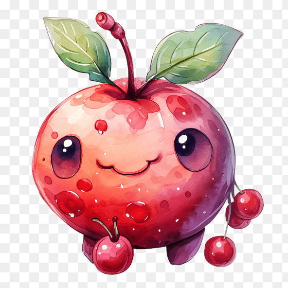 Cherry Kawaii clipart