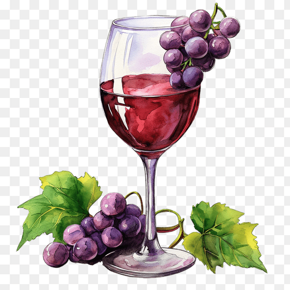 watercolor wine glass clipart