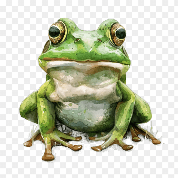 Cute Frog Clipart