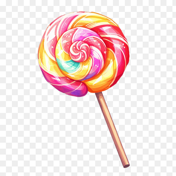 cute lollipop clipart