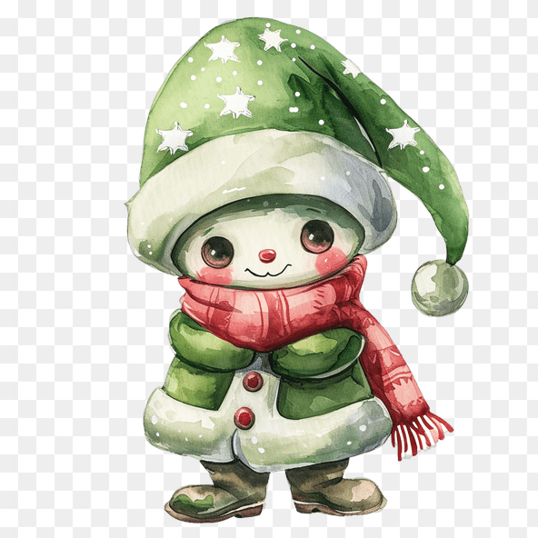 cute elf clipart