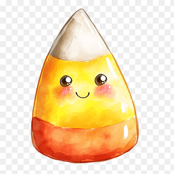 Cute Candy Corn Clipart