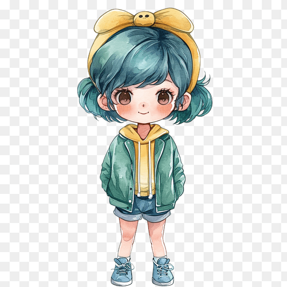 anime person clipart