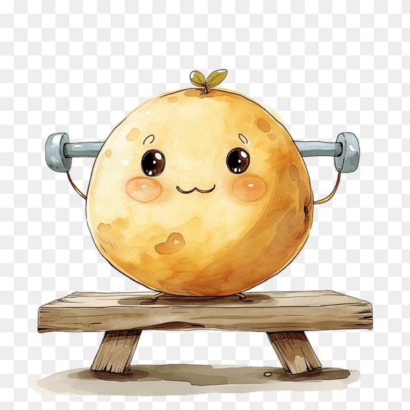 cute weight clipart