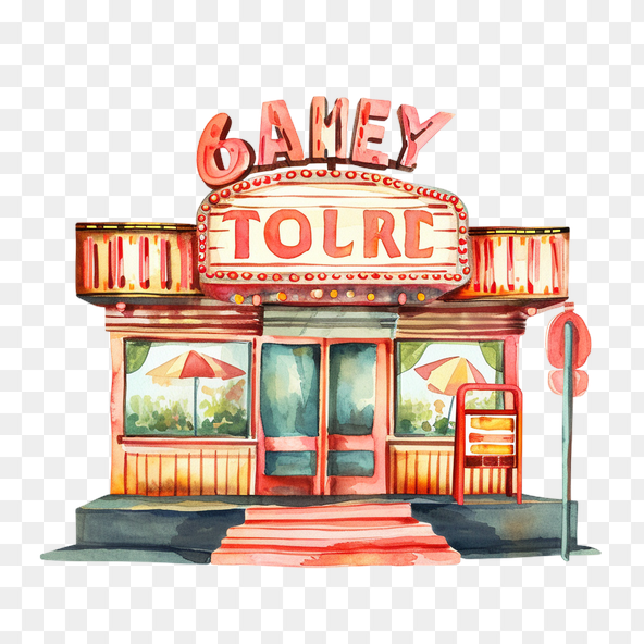 movie theater clipart