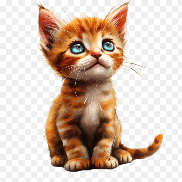 baby cat clipart