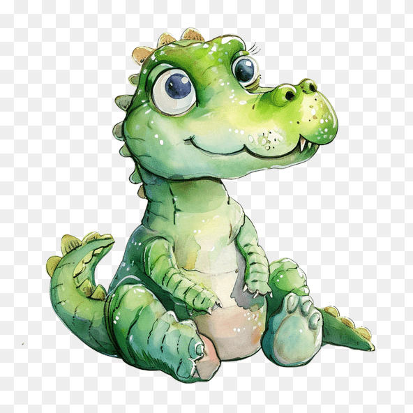Cute Baby Dinosaur Clipart