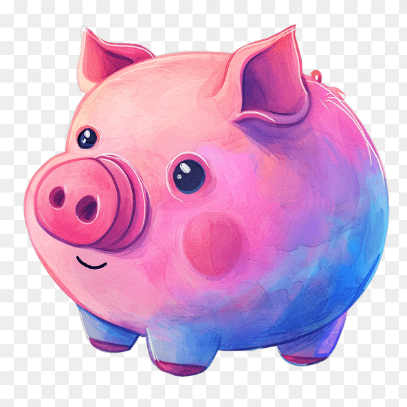 piggy bank clipart