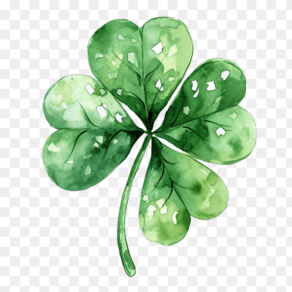 cute shamrock clipart