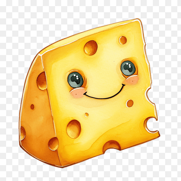 cute cheese clipart