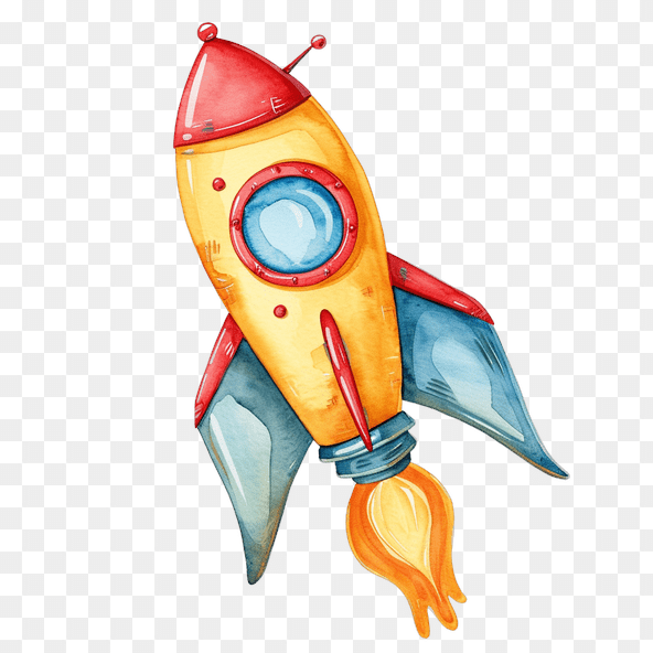 rocket ship clipart