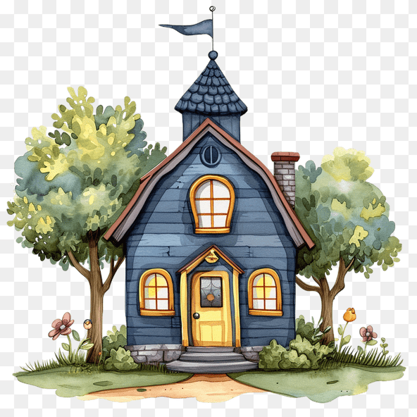 black house clipart