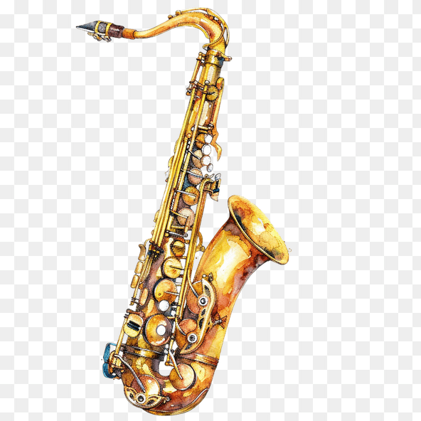 saxophone clipart