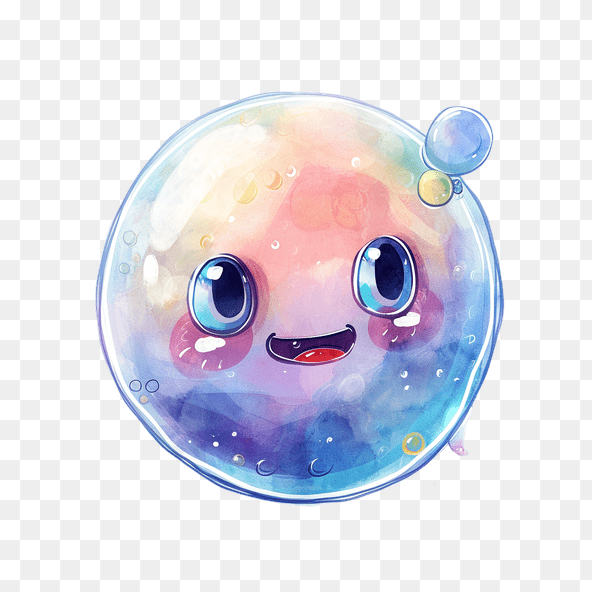 bubble blob clipart