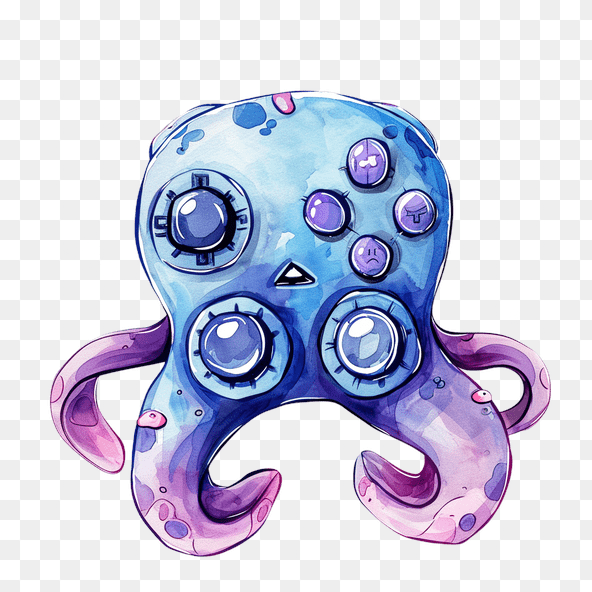 cute octopus clipart
