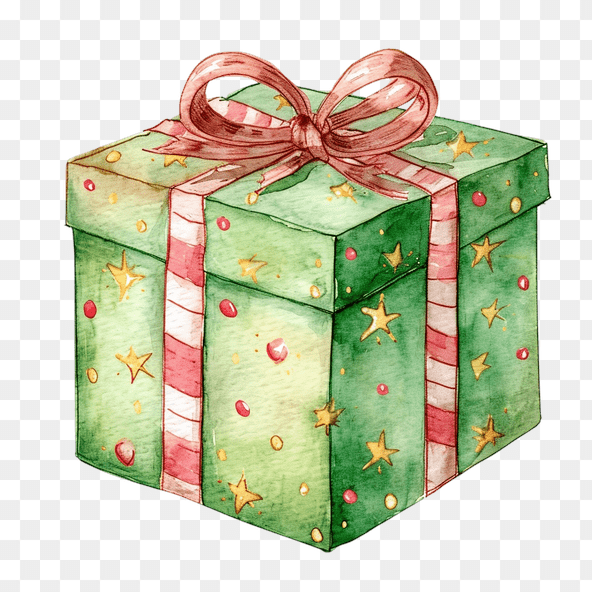 Christmas Gift Box Clipart