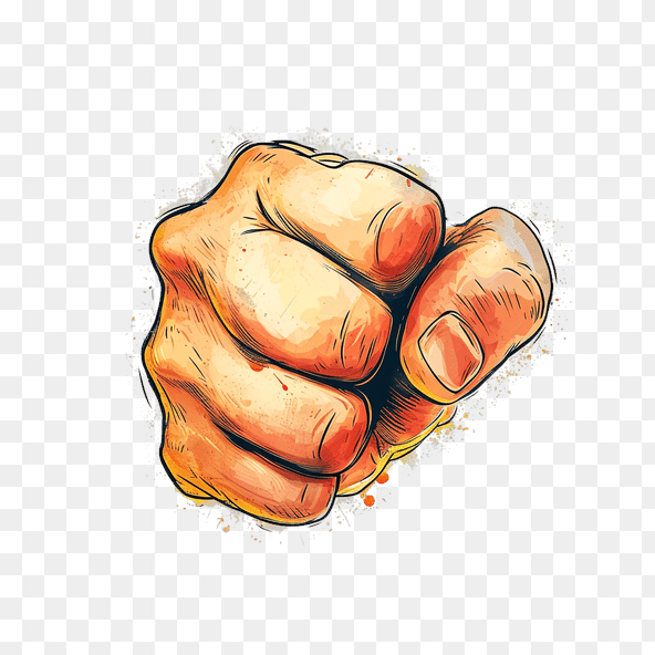 fist clipart