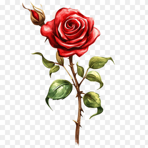 cute rose clipart