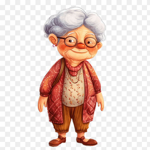 Cute Granny Clipart