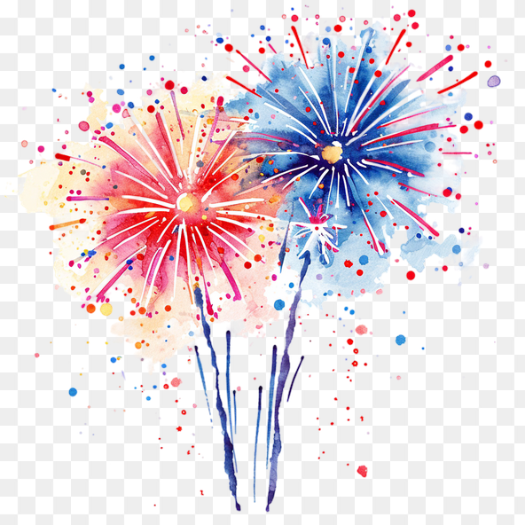 fireworks clipart