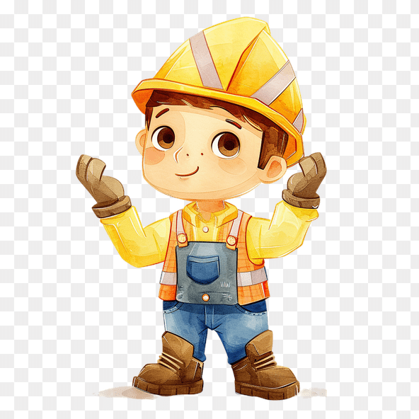 construction worker clipart