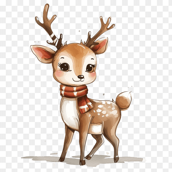 Christmas Deer Clipart