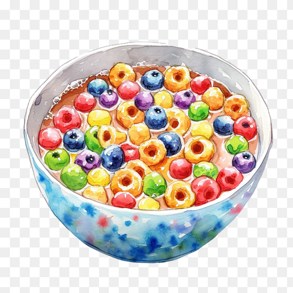 cereal bowl clipart