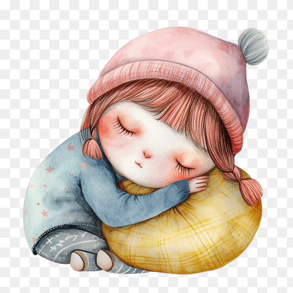 sleeping baby clipart