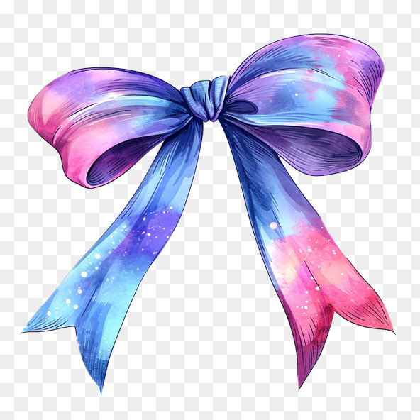 colorful bow clipart