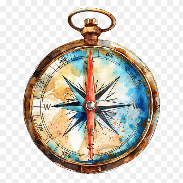 vintage compass clipart