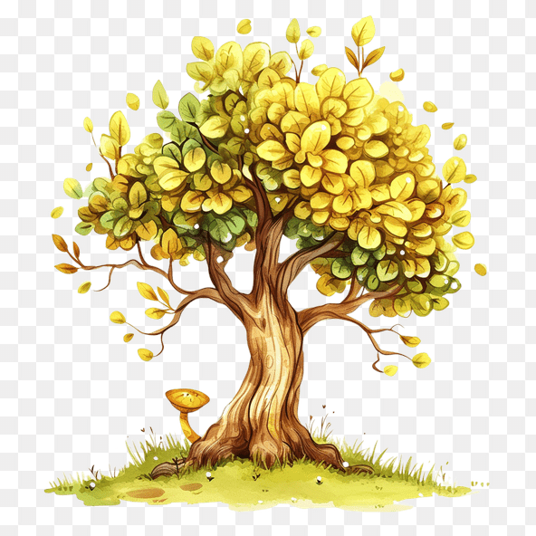 green family tree clipart