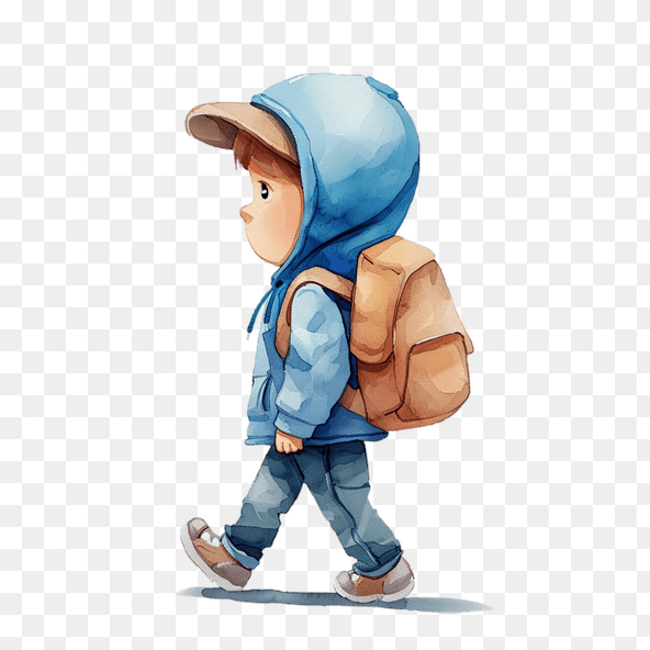 walking clipart