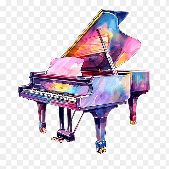 Grand Piano Clipart