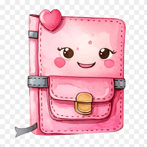 cute cartoon notebook clipart