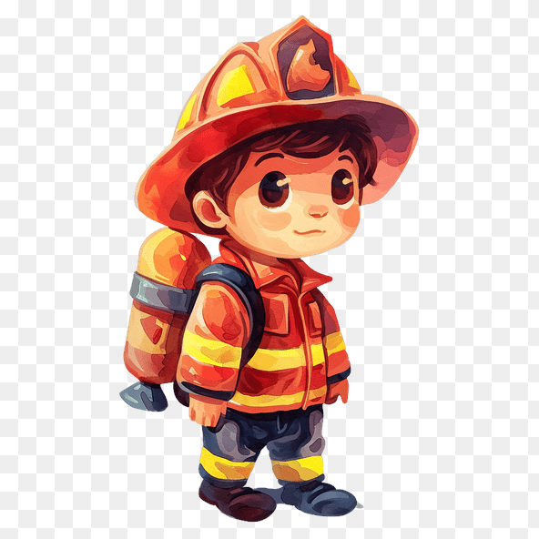 firefighter clipart