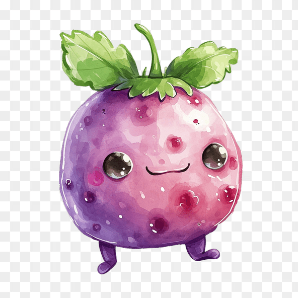 Cute Blackberry Clipart
