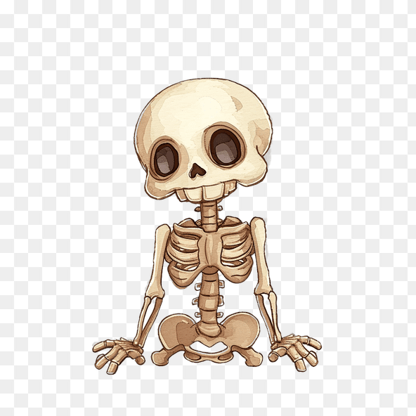 skeleton clipart
