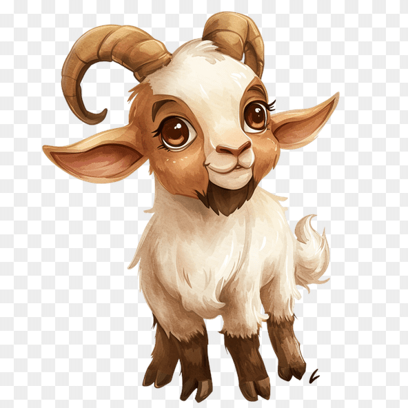 goat cartoon clipart