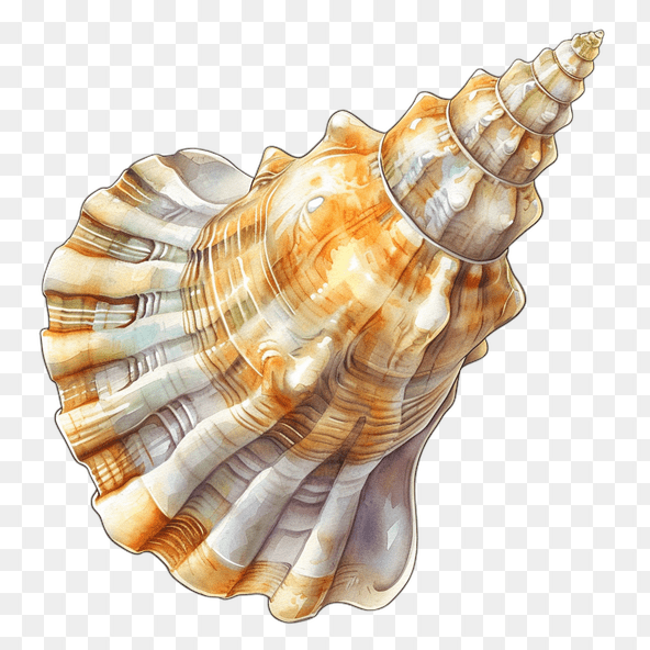 Realistic Seashell Clipart