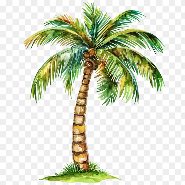 tropical tree clipart
