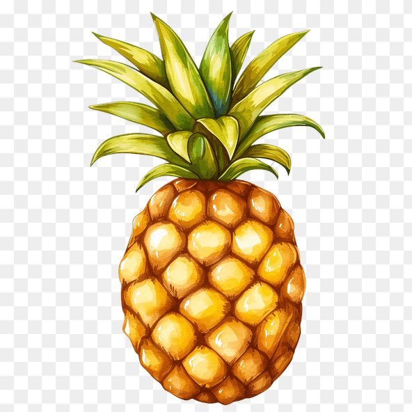 pineapple clipart