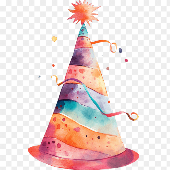 cute party hat clipart