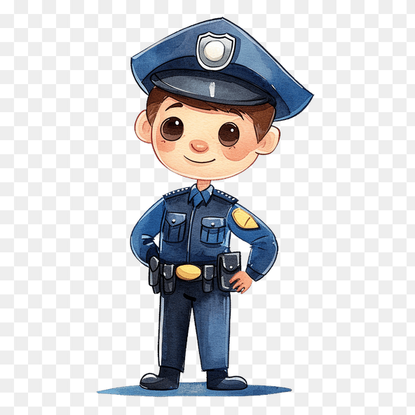 police officer clipart