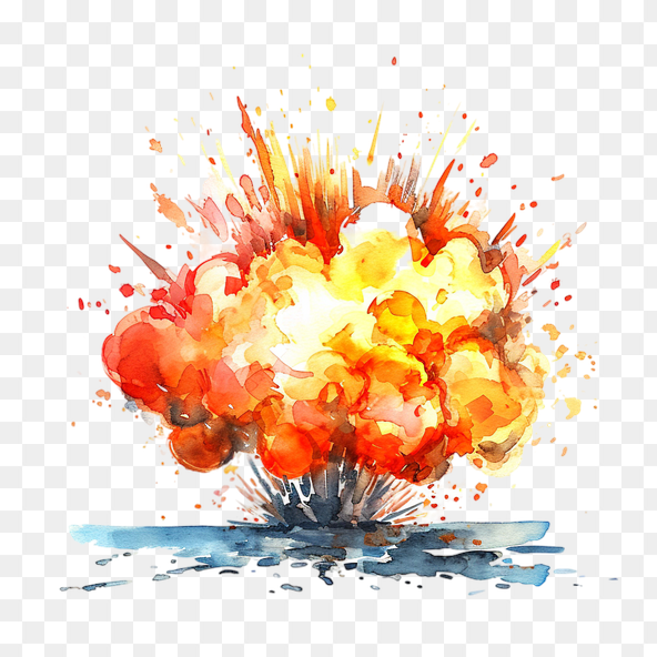 explosion clipart