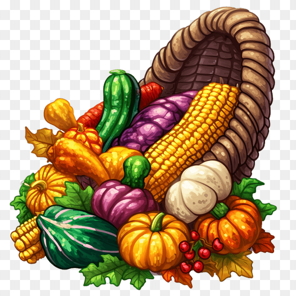 Thanksgiving Cornucopia Clipart