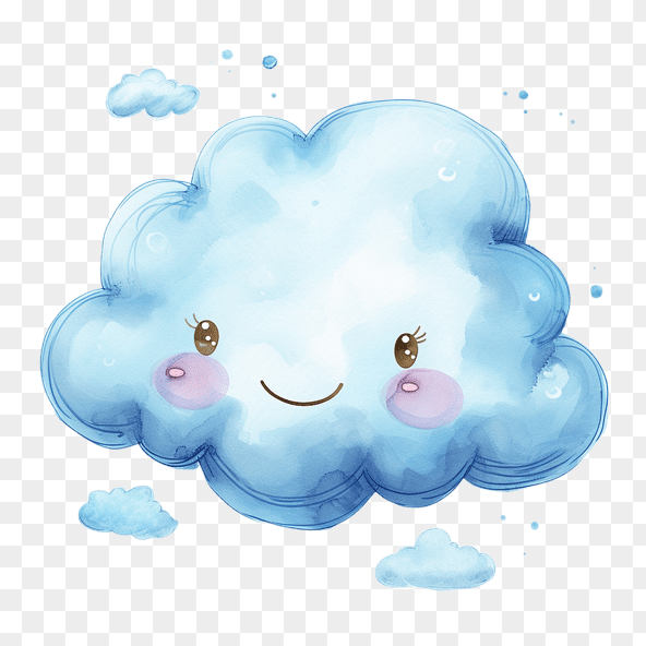 cute cloud clipart
